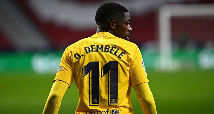Dembélé FC Barcelona Manchester United