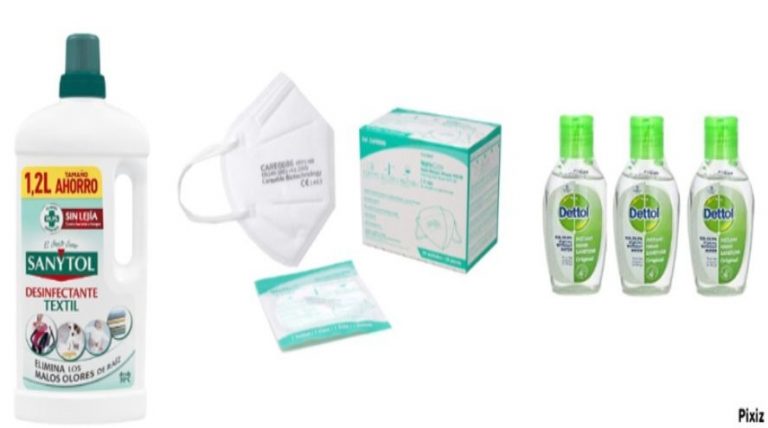 Sanitol, gel hidroalcohólico y FFP2: mejores ofertas de Amazon para cuidarse de la sexta ola