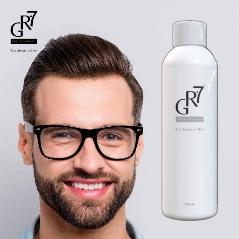 Para recuperar el pigmento natural del cabello se puede adquirir la loción anticanas de GR-7