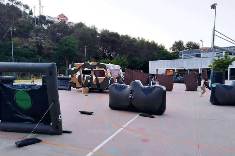 En Barcelona, Asilvestrats dispone de láser tag