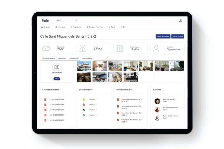 La start-up Nester revoluciona el mercado inmobiliario con su software de gestión de alquileres
