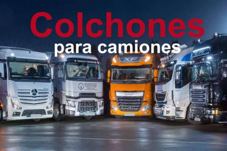 La línea específica de colchones de camiones de SoloDuerme para cualquier marca y modelo de camión