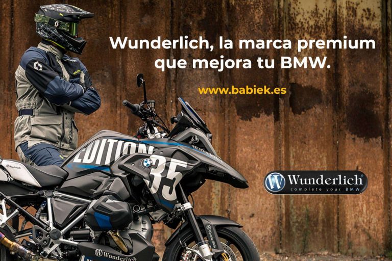 ¿Por qué Babiek Moto Adventure aconseja la firma Wunderlich para la moto?