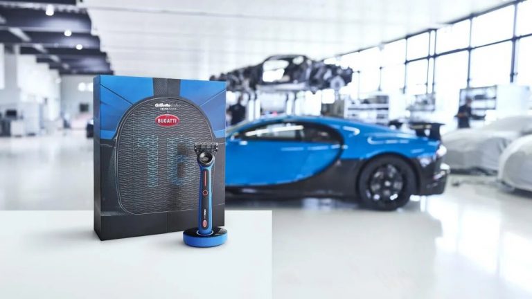 Bugatti y Gillette se alían para crear la maquinilla de afeitar definitiva