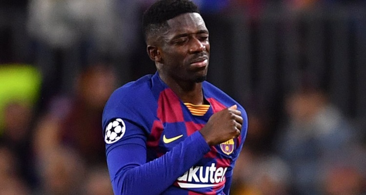 Rotura tendón completa Dembélé FC Barcelona