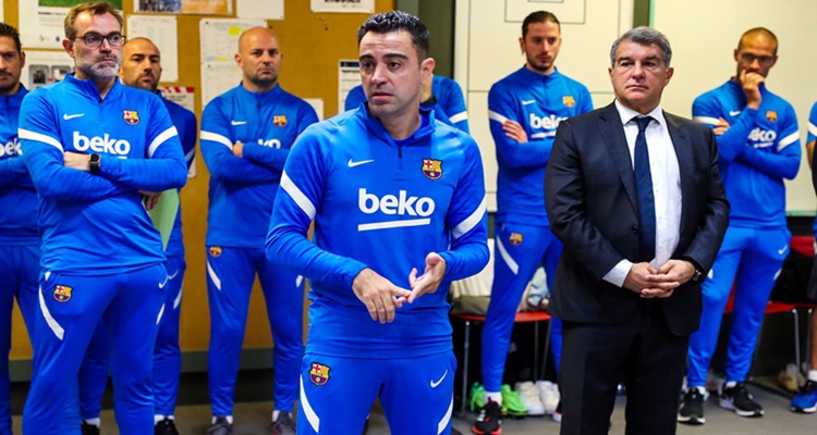 Xavi, entrenador del FC Barcelona