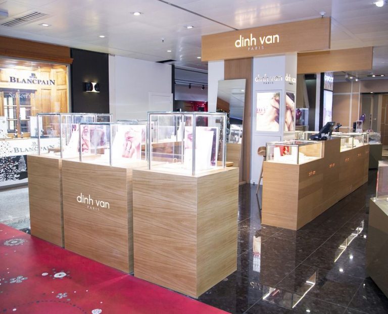 La firma de joyería internacional dinh van amplía su espacio en El Corte Inglés de Castellana