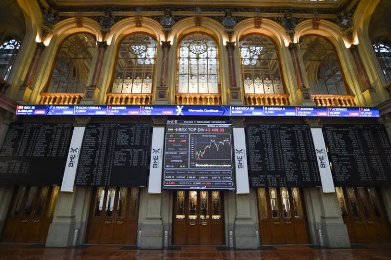 El Ibex 35 pierde un 1,17% en la media sesión