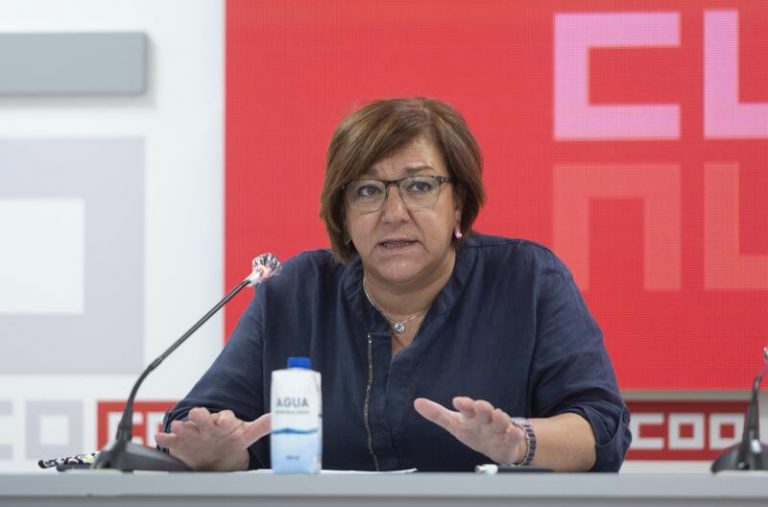 CCOO celebra el buen dato de paro de noviembre
