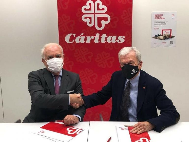 Los hoteles madrileños impulsan la iniciativa de Cáritas 'La habitación solidaria'