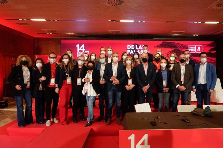 Aprobada con un 63,6% de votos la nueva Ejecutiva del PSOE de Cantabria