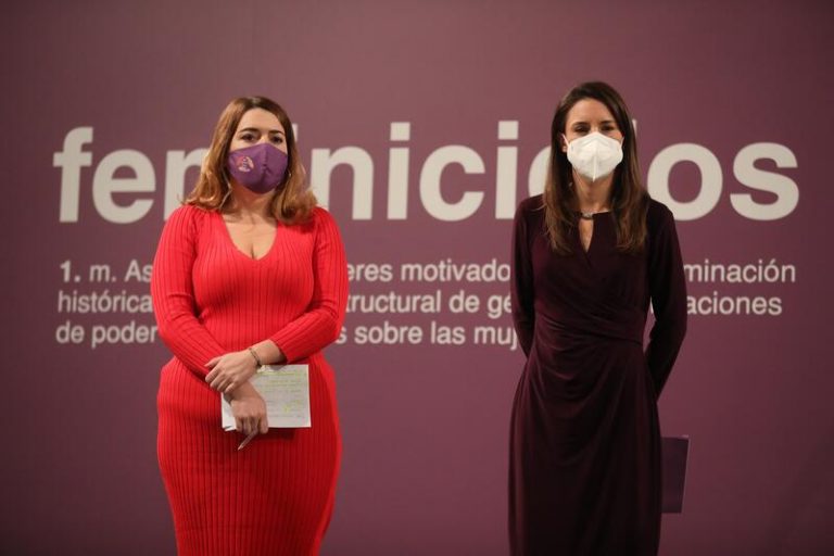 Igualdad contabilizará también los feminicidios familiares, sexuales, sociales y vicarios a partir de 2022