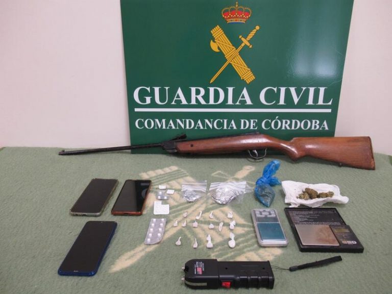 2 detenidos tras desmantelarse 2 puntos de venta de droga y un cultivo de marihuana en Montilla