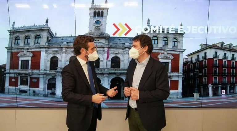 Casado cree que Mañueco logrará una mayoría para gobernar en solitario