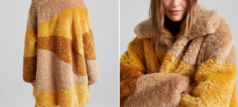 El abrigo de pelo de Bershka para pasar el invierno sin enterarte del frío