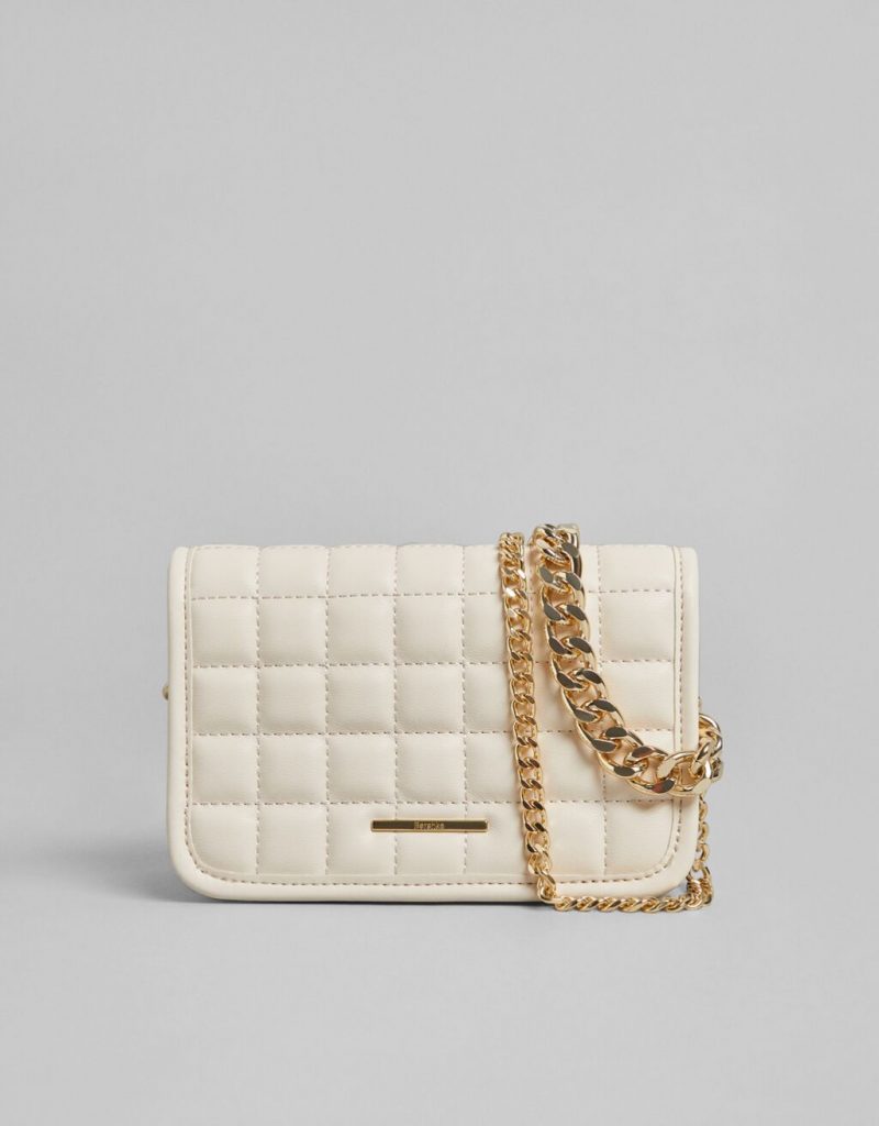 Bolso acolchado cadena