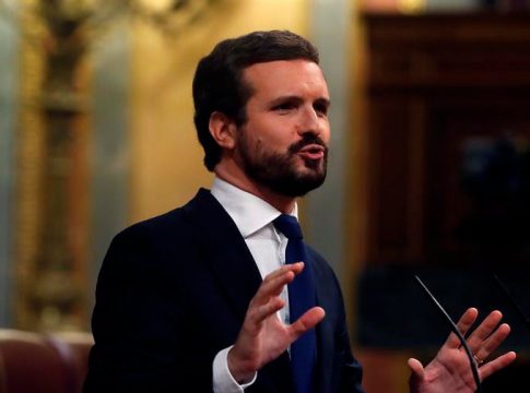 Casado arremete contra Díaz tras sus palabras sobre la pandemia