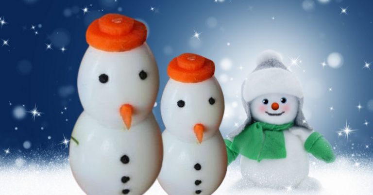 Cómo hacer un muñeco de nieve (o a Olaf) con este ingrediente