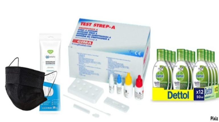 Amazon: Test de antígenos, mascarillas y geles que puedes comprar online en su web