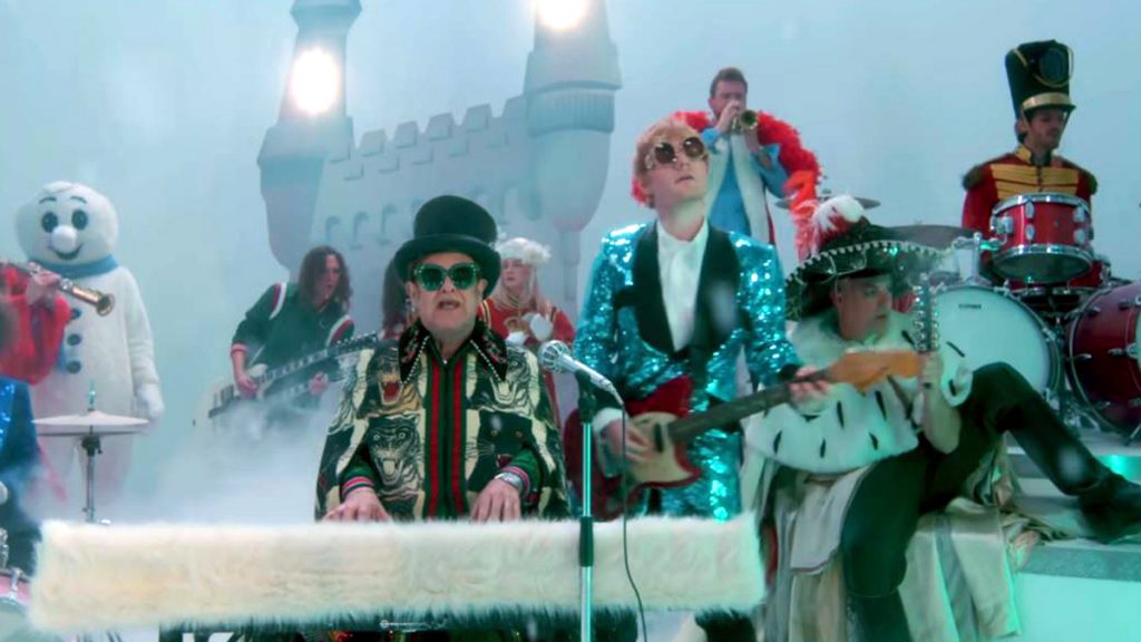 Ed Sheeran Elton John merry Christmas 2