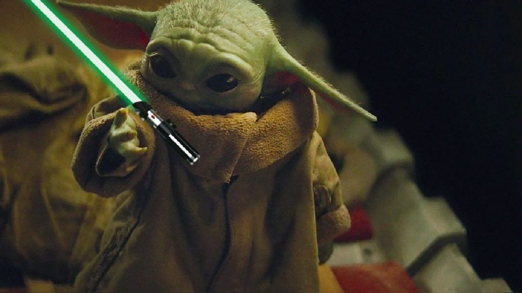 El sable de Star Wars