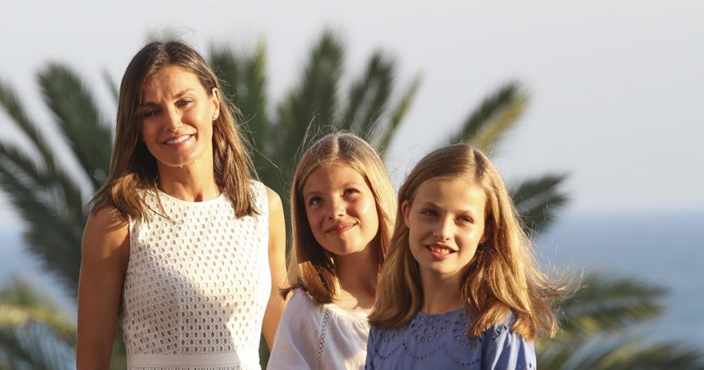 Las ropas de la infanta Sofía las suelen arreglar de esa forma