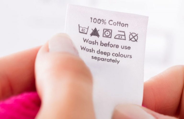 Qué significan las etiquetas de la ropa