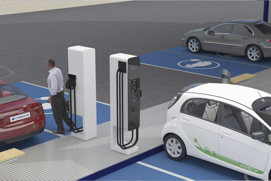 ¿Qué son las electrolineras?