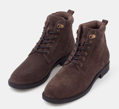 botas piel hombre
