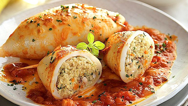 Puedes hacer calamares rellenos nochebuena platos