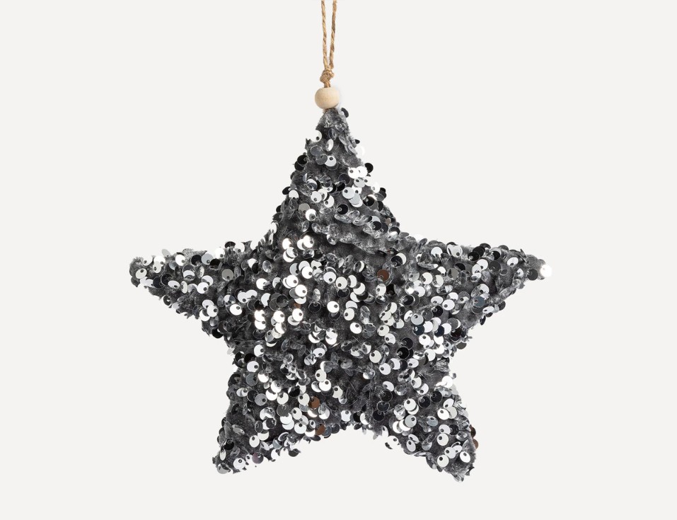 estrella con lentejuelas el corte ingles