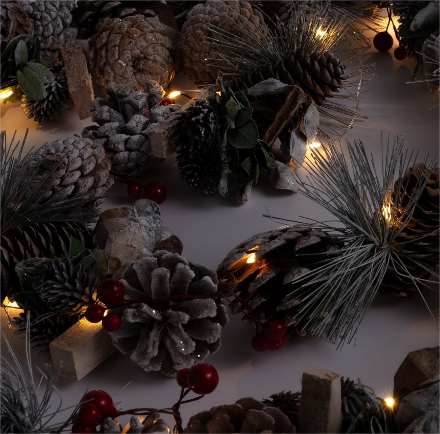 guirnalda luz de colores decapados