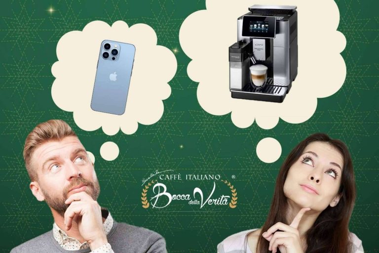 'Bocca Della Verità' es una empresa de café italiano que ha decidido regalar móviles y cafeteras de última generación esta Navidad