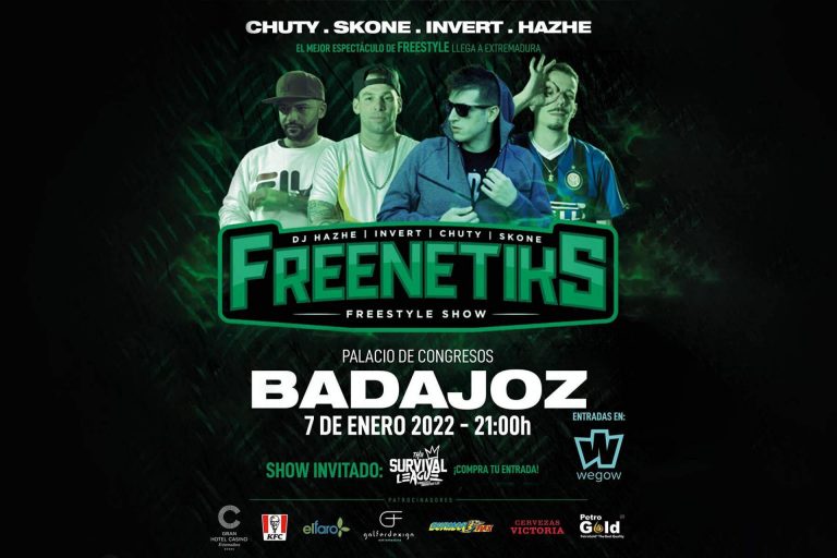 Freenetiks llega a Badajoz con un show nacional de freestyle