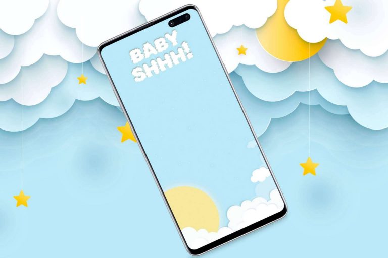 Calmar a un bebé con la app Baby Shhh!