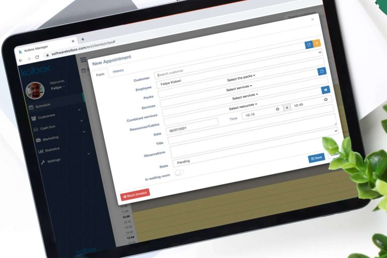 ¿Cuál es el programa de peluquería para optimizar la gestión y las ventas del salón? Koibox