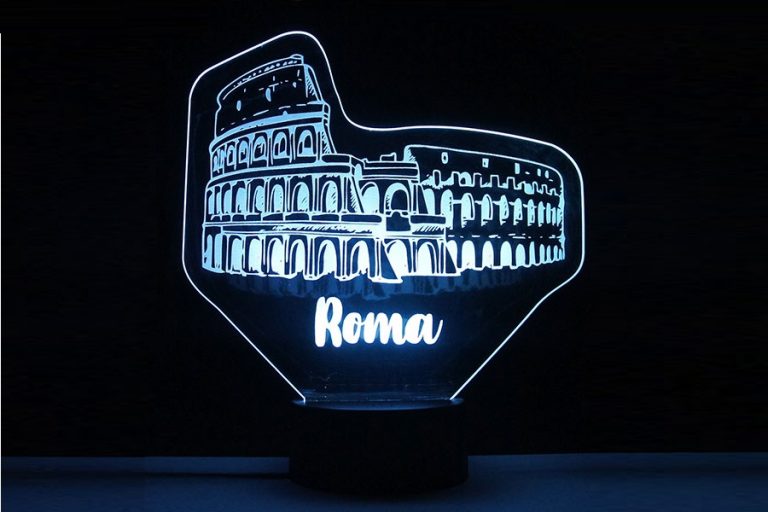 Cómo personalizar lámparas LED de metacrilato