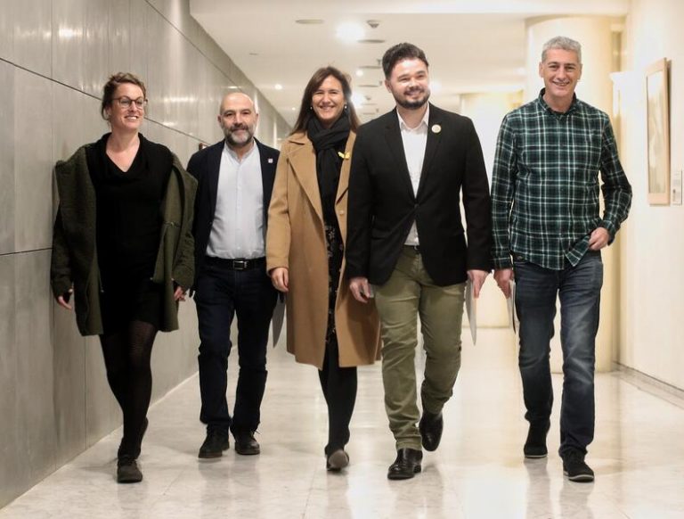 El BNG hará frente común con ERC y Bildu contra la 