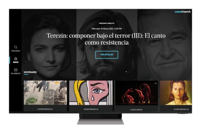 La plataforma audiovisual cultural Canal March llega a los televisores inteligentes de Samsung