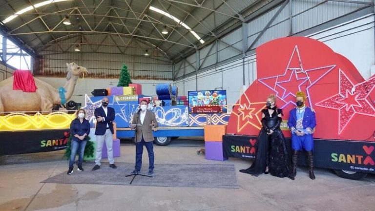 Los Reyes Magos llegarán en helicóptero y recorrerán todos los distritos de Santa Cruz de Tenerife