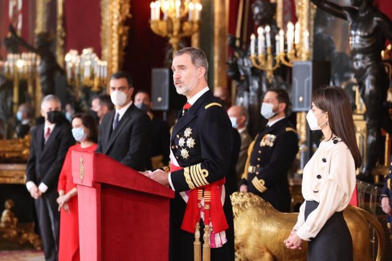 El Rey arranca hoy su agenda anual con una Pascua Militar nuevamente marcada por la pandemia