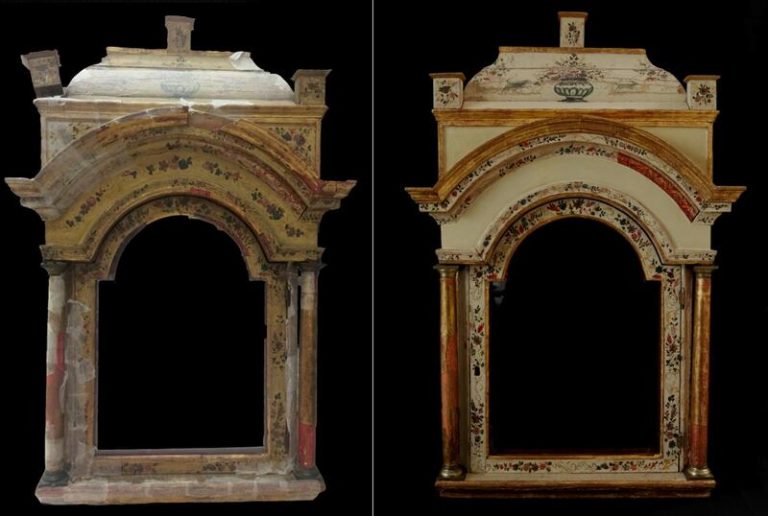 Restauran el reloj de pie del siglo XVIII del Palau de la Generalitat