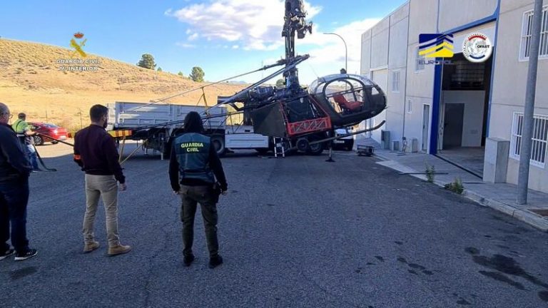 Desarticulan una red que introducía droga en España en helicópteros y transportaba por carretera a Francia
