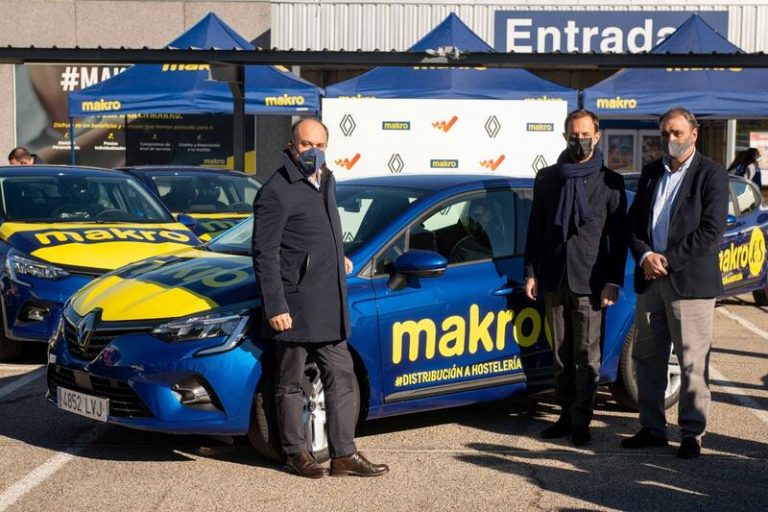 Makro se alía con Renault y LeasePlan para convertir en híbrida toda su flota comercial