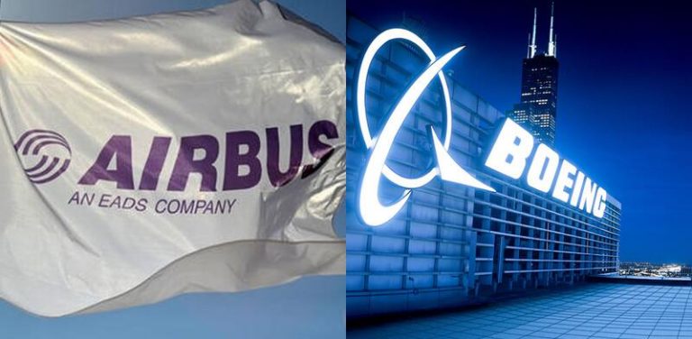 Boeing repunta en Bolsa tras informar de más pedidos que Airbus en 2021
