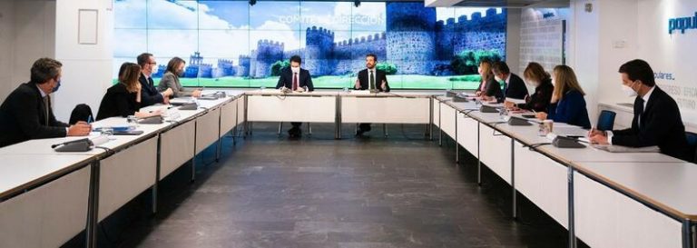 'Génova' ultima una intensa agenda de Casado en Castilla y León
