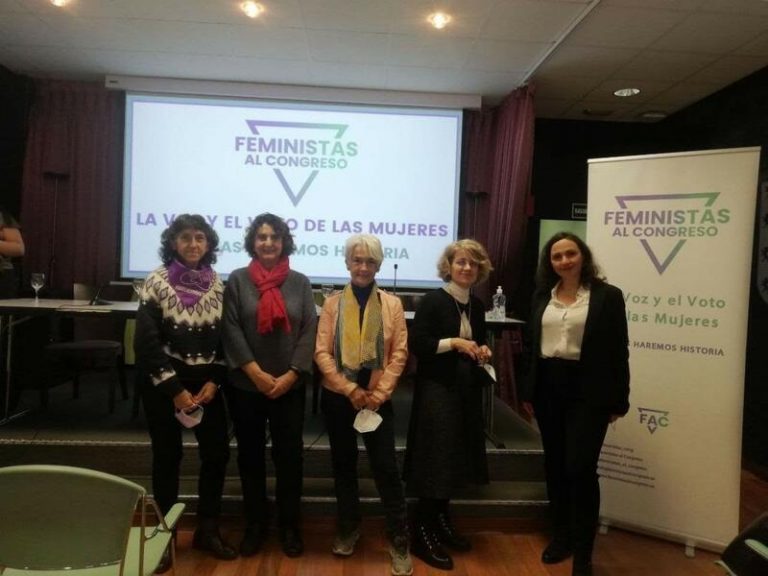 Feministas Al Congreso, el partido que quiere ser la opción de las mujeres que sufren el 