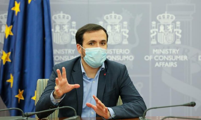 Garzón y cargos de UP defienden convalidar la reforma laboral con el bloque de investidura y cerrar la vía de Cs