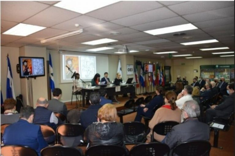 La Embajada de Nicaragua homenajea a Rubén Darío en el 155 aniversario de su nacimiento