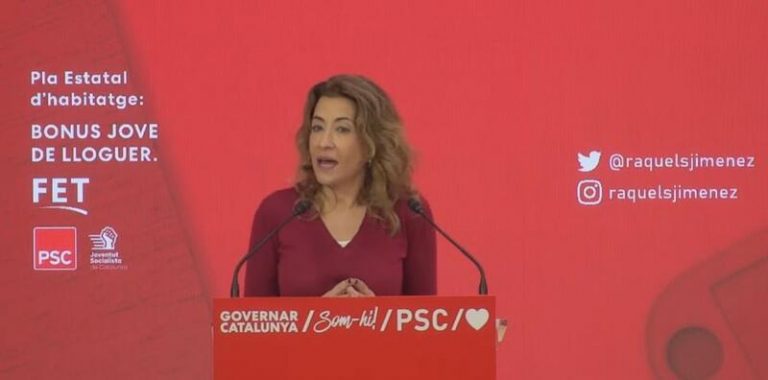 Raquel Sánchez busca enmendar 